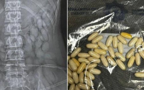 机场安检人员意外发现，女子被拘留