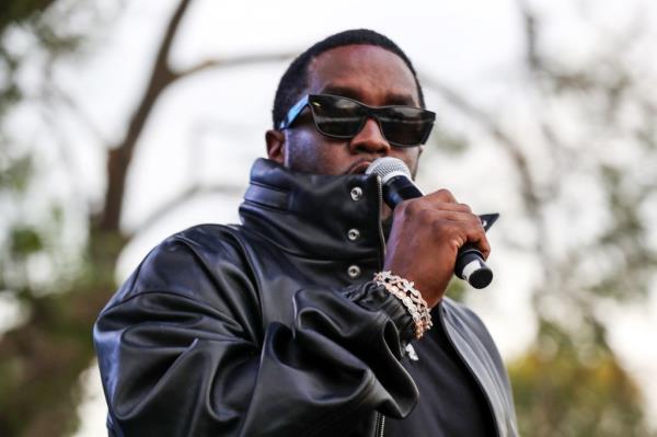Diddy at Howard University on October 20, 2023.